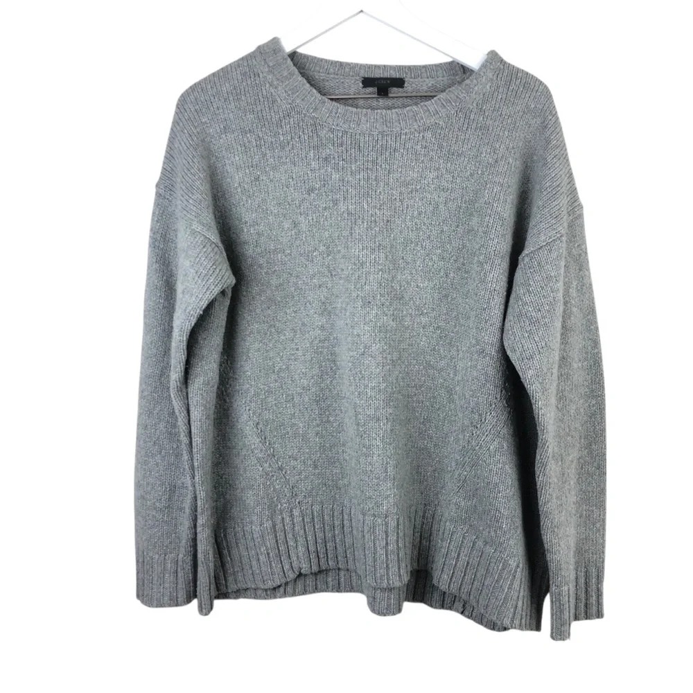 J. Crew Wool Blend Crew‎ Neck Sweater